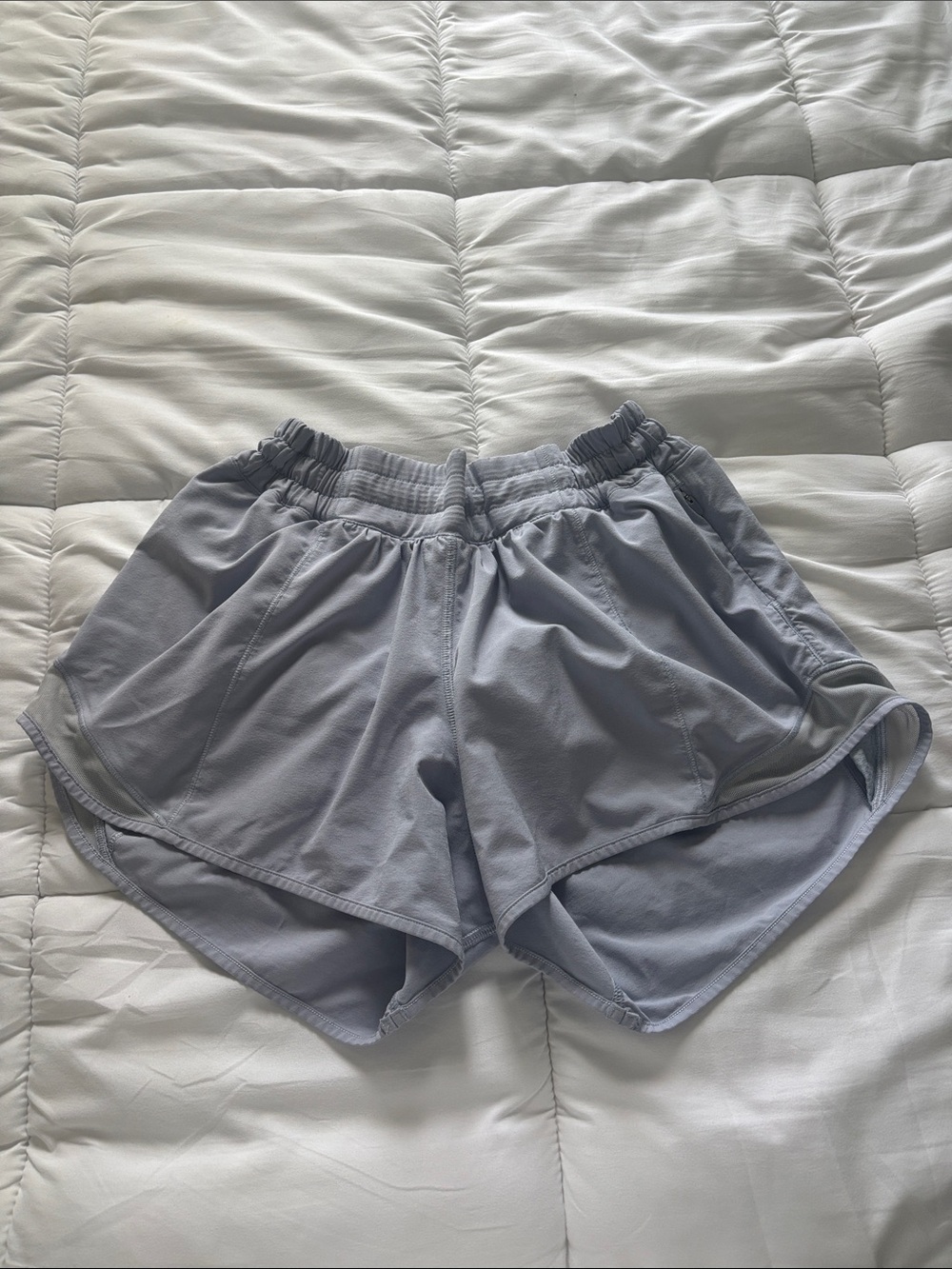 Light purple/grey lululemon shorts